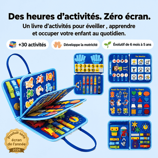 Le livre d'activités Montessori - Kidovo™